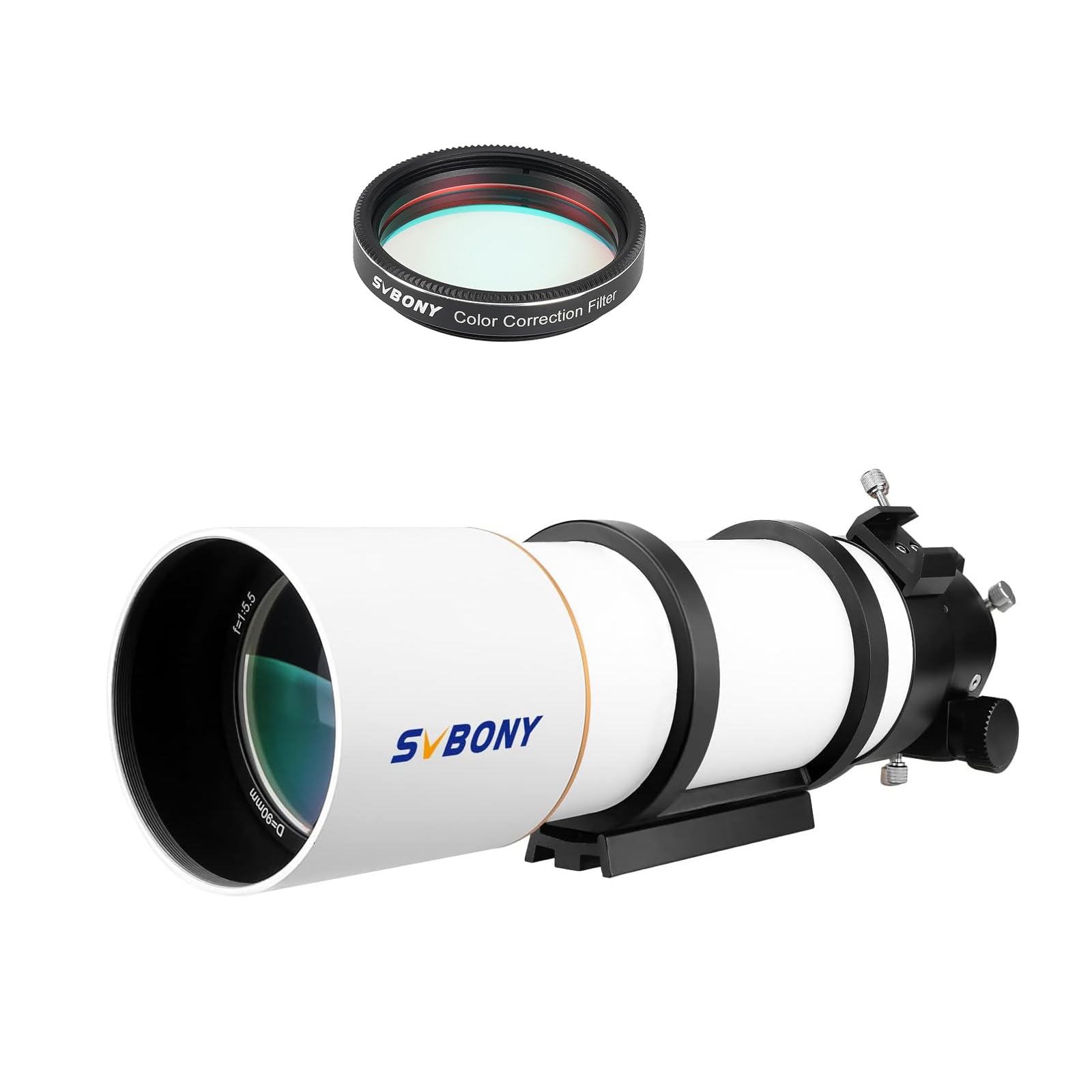 Amazon.com : SVBONY SV48P 90mm Refractor Telescope Bundle with