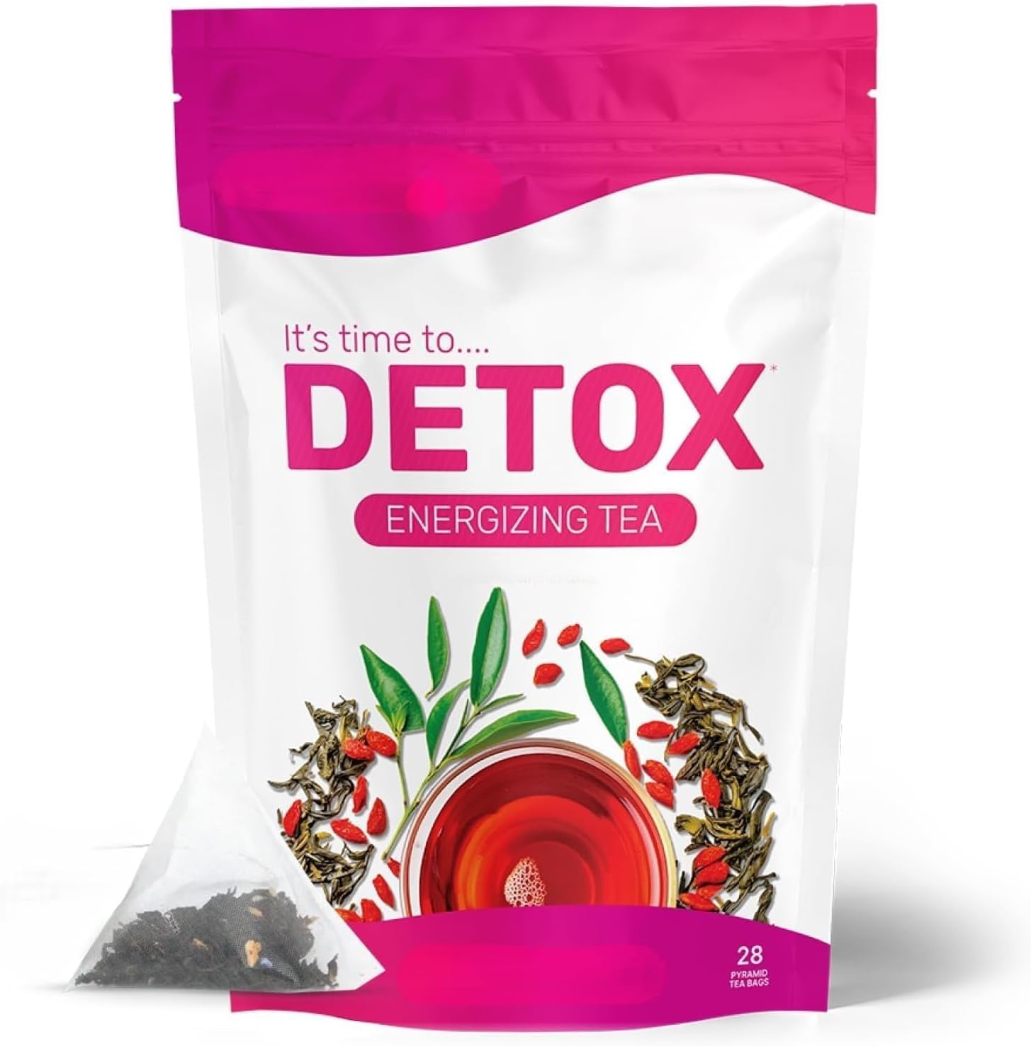 Detox Tea – Herbal Blend,Promotes Healthy Weight And Good Digestion,For Everyday- Women & Men (28 Servings) ,1 pcs