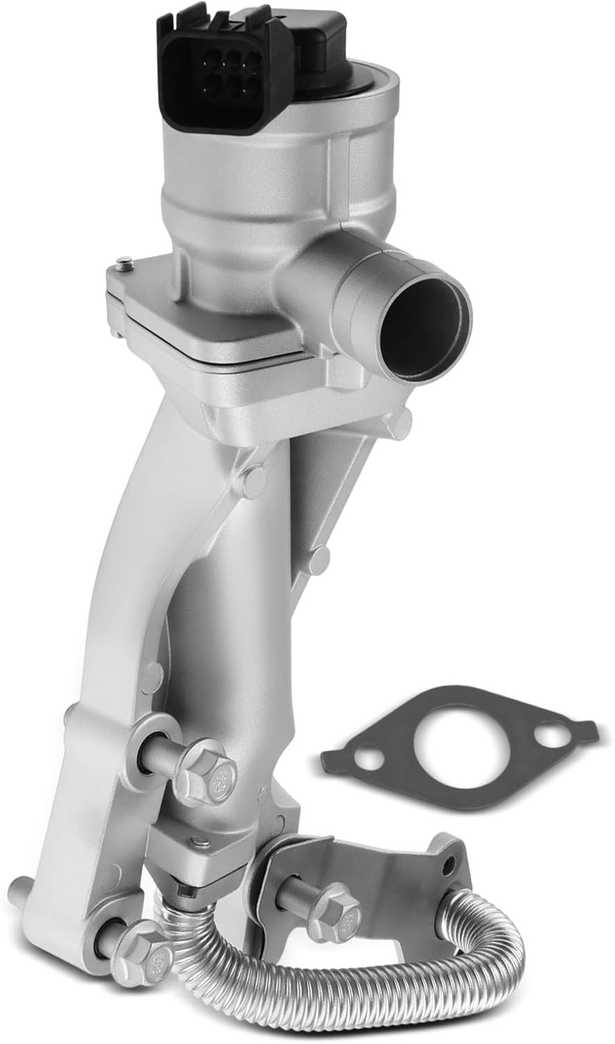 A-Premium Secondary Air Injection Check Valve, Air Pump Check Control Valve, with Gasket, Compatible with Chevrolet Impala 2007-2010, Monte Carlo 2007 & Buick Lucerne 2009-2010, 3.5L 3.9L GAS