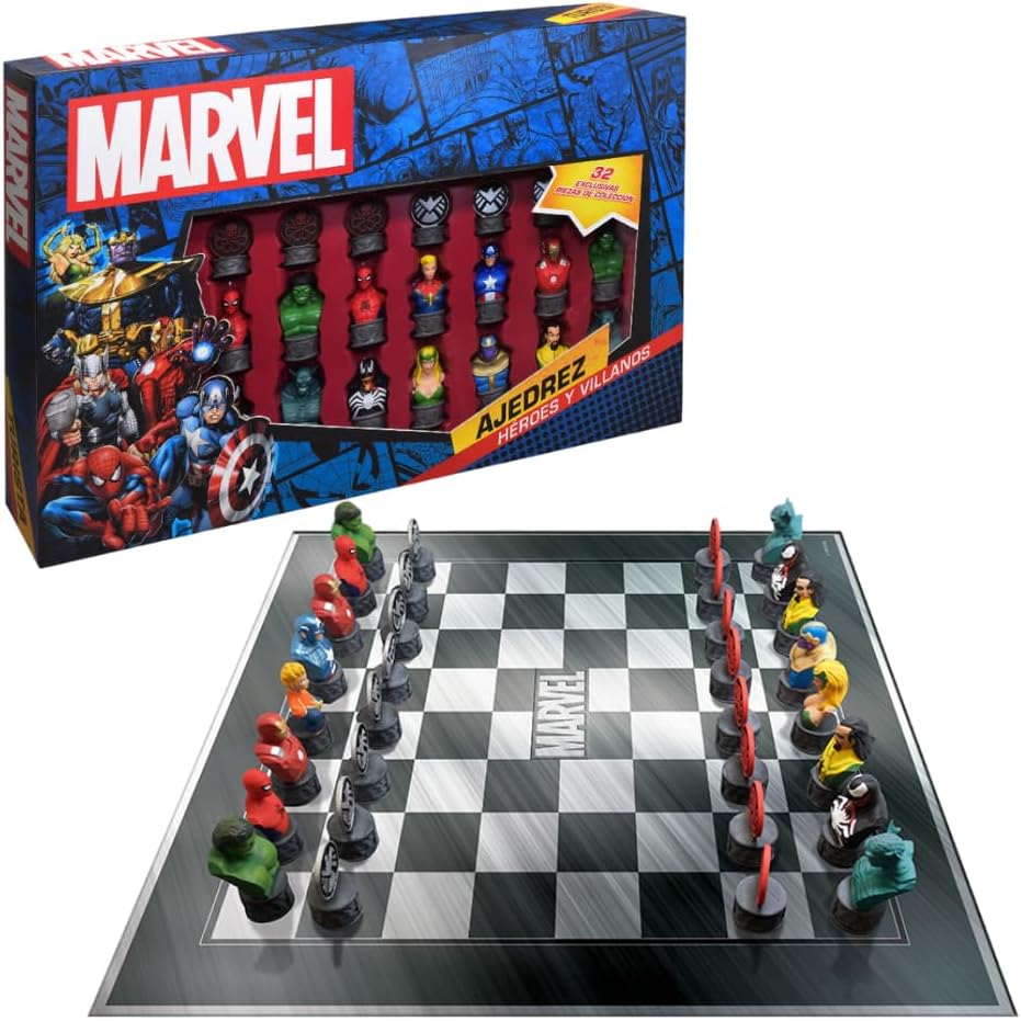 Ajedrez 3D Marvel (Edición especial)