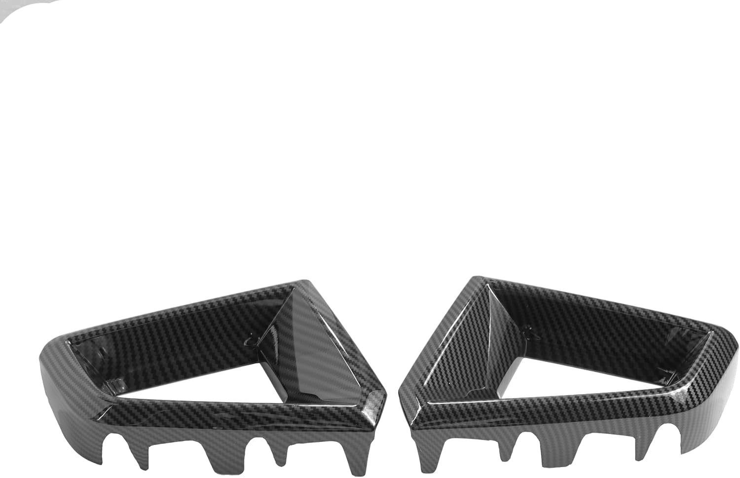 BARONG for Colorado 2023 2024 2025 Accessories Front Bumper Grille Cover Interior Trim Decal ABS Carbon fiber pattern