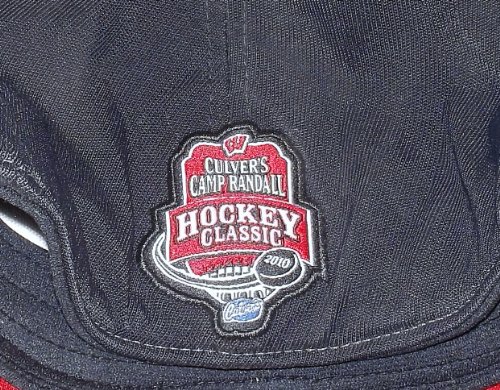 Casquette Wisconsin 2010 Adidas Flex Hat extensible taille S/M - 2