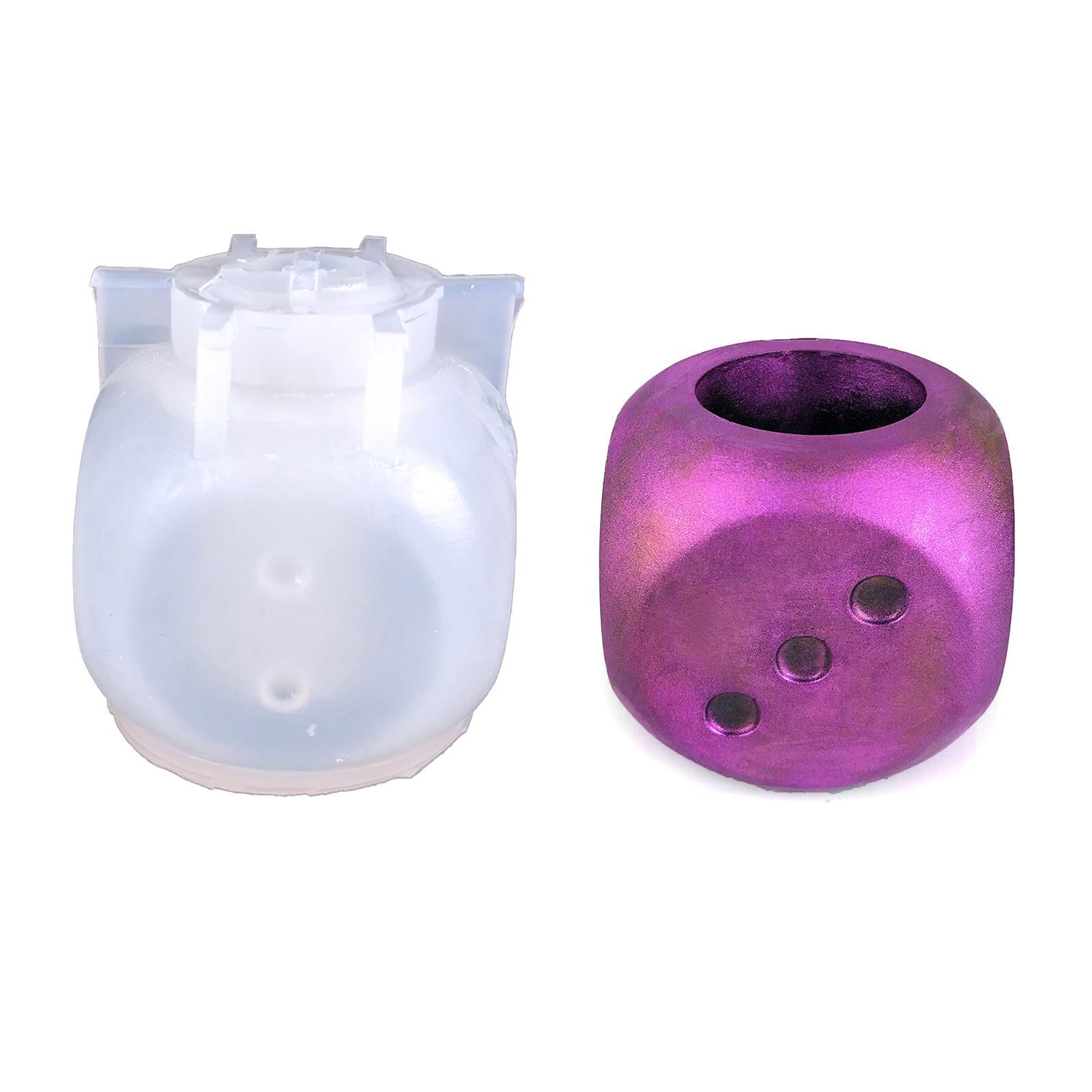 Stampo Quadrato In Silicone Per Resina Epossidica 17x17x5 Cm – Ideale Per Conservare Fiori Secchi E Creazioni Fai Da Te