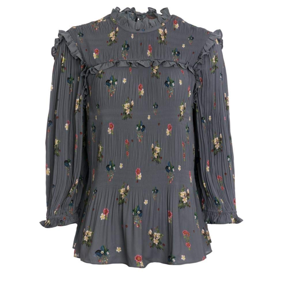 Ted Baker Womens Oracle Pleated Top