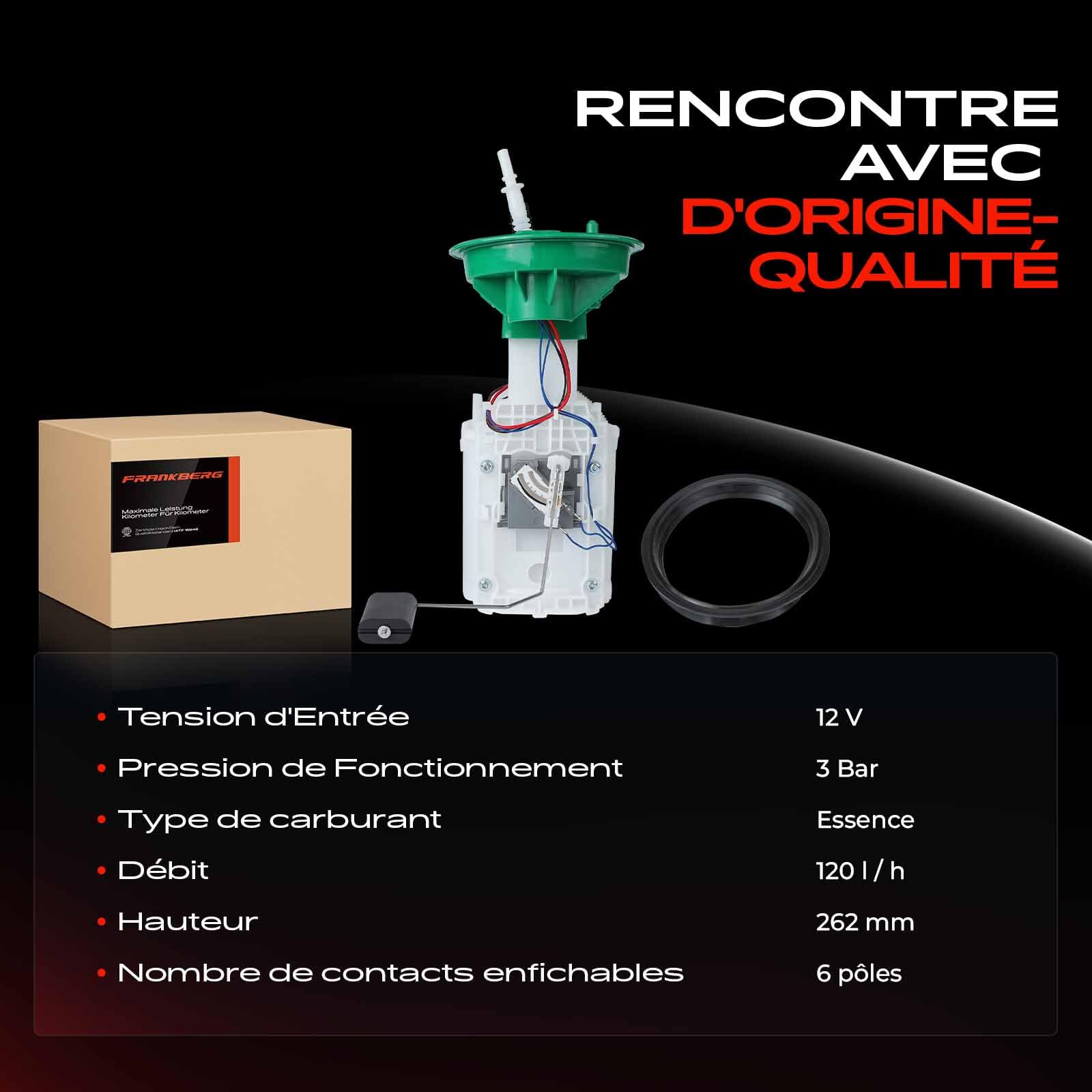 Frankberg Pompe à carburant, pompe à essence 16146765121