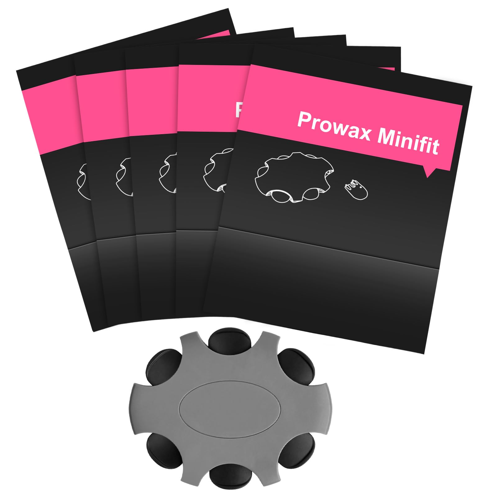 ProWax MiniFit Filtro de Cerumen para Audífonos, Paquete de 5, ProWax MiniFit Filtro Protector de Cerumen de Repuesto con 6 Herramientas y 6 Filtros (30 Piezas)