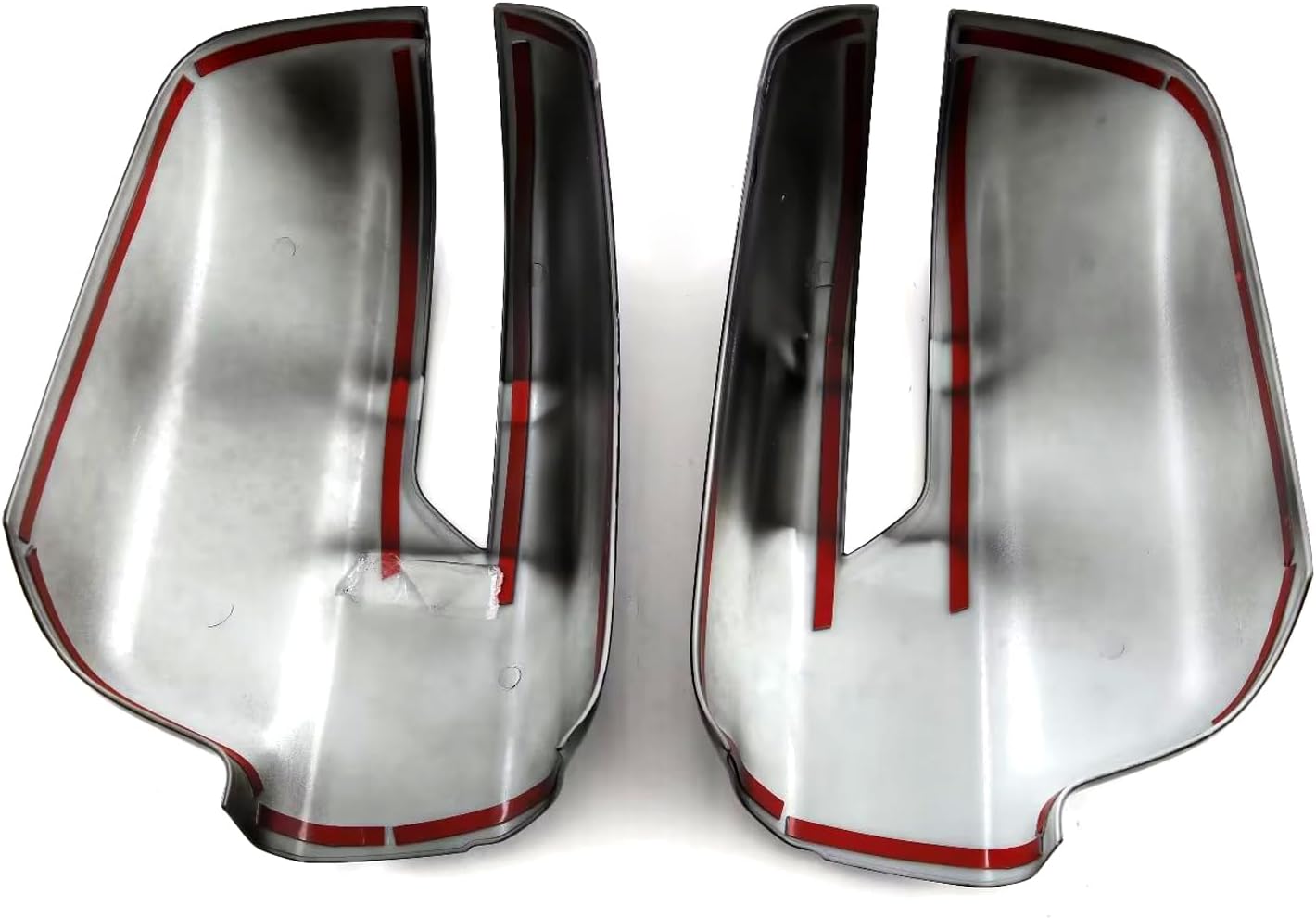 for Dodge Ram 1500 TRX 2021-2023 Glossy Black Side Door Mirror Cover Trim 2pcs Car Accessories