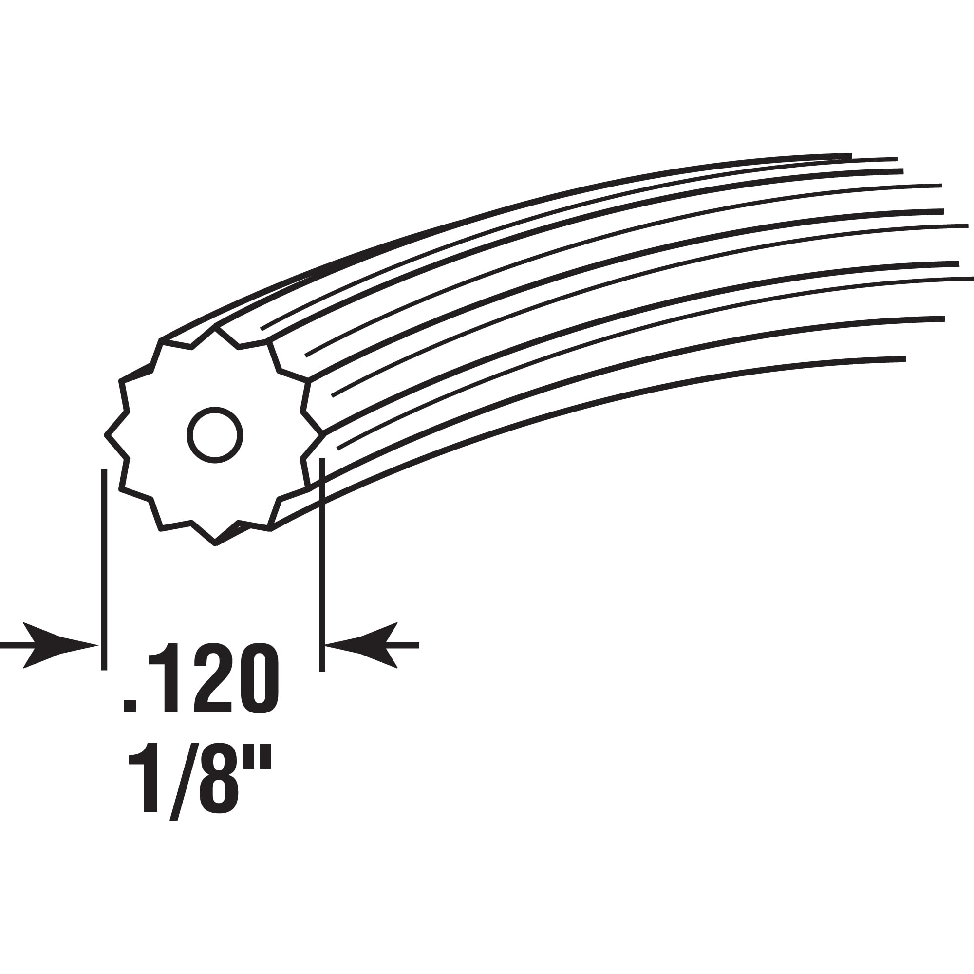 Window Screen Splines - Durable Vinyl, 25ft -2 Window Screen Splines - Durable Vinyl, 25ft -2