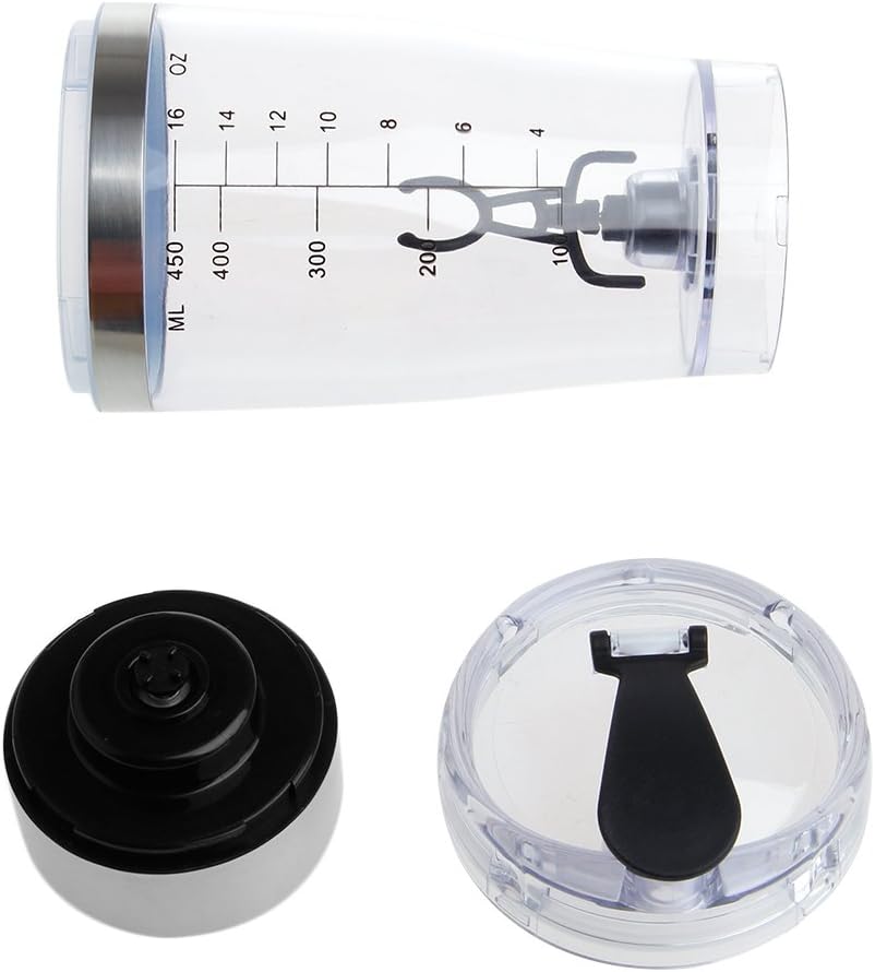 450ml BPA Protein Shaker Water Bottle Electric Automatic Mixer for Smart Cup