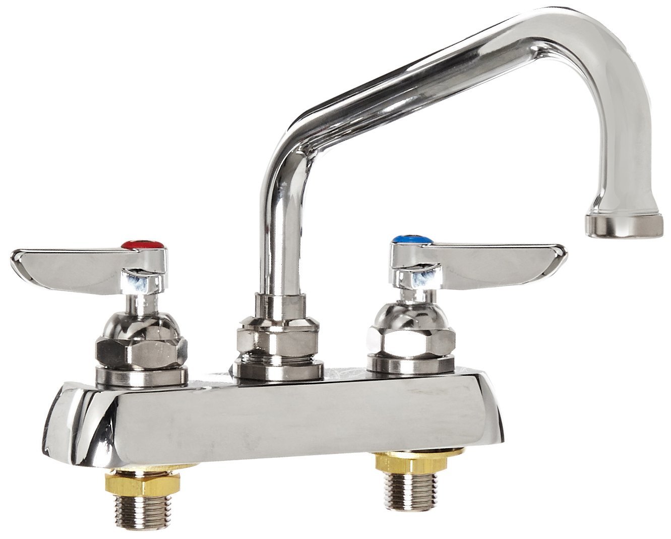 TS Brass Workboard Faucet by T&S Brass – Pack of 1, Brass, Chrome, Model B-1110