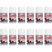 Claire CL107-12pk Wild Cherry Metered Air Freshener; 7 Oz. Net Wt.,12 Count