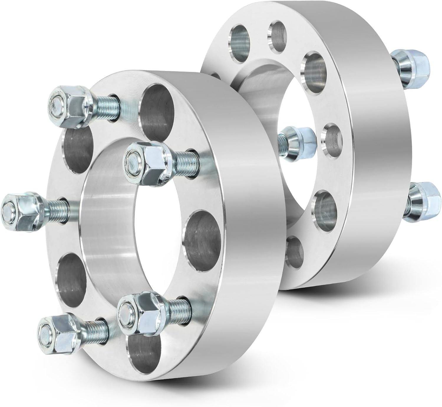 SCITOO 2X 5x4.75 to 5x4.75 1.5 inch Wheel Spacers adapters 5 Lug with 12x1.5 Studs 87.1mm