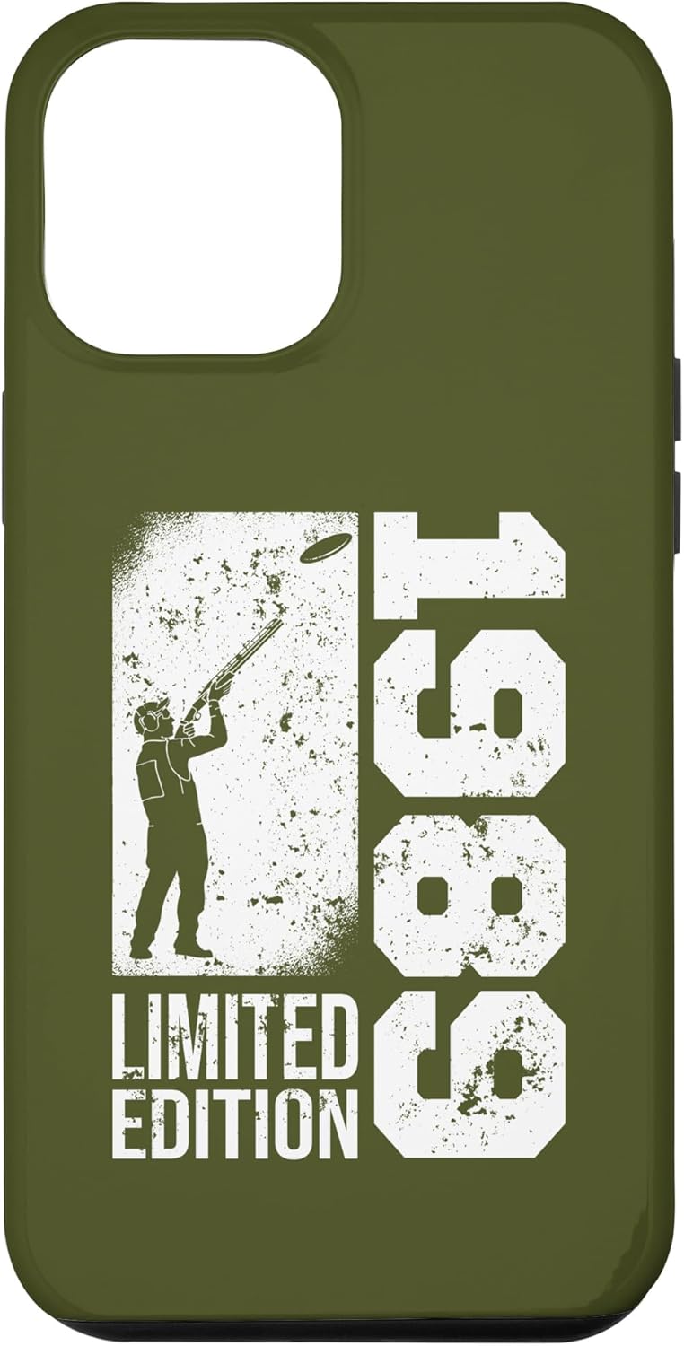 iPhone 14 Pro Max Clay Shooters Vintage 1989 birthday clay