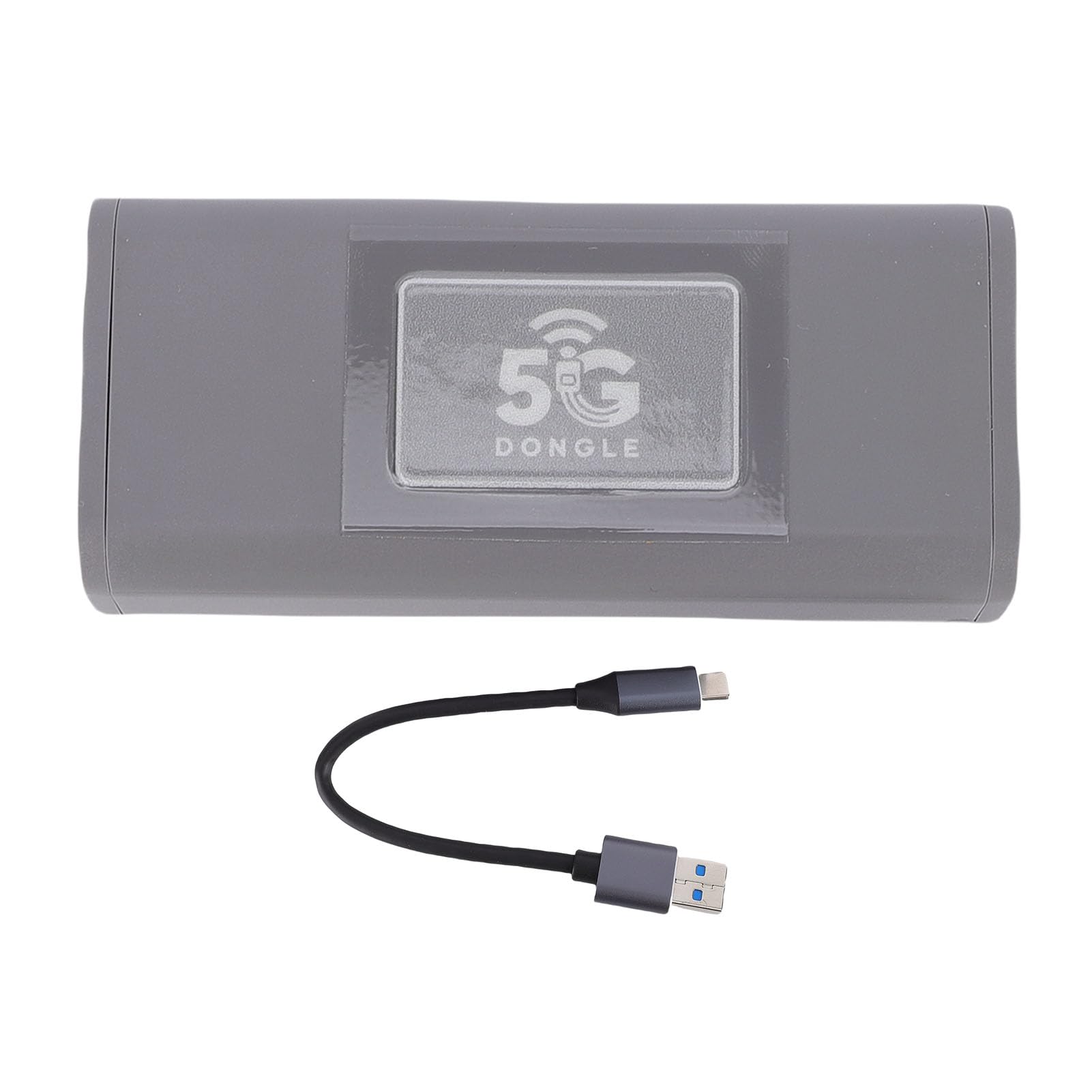 EMUKOEP Modem USB WiFi 5G Router Hotspot Portatile con Aggiornamento Istantaneo da 2,5 Gbps per Giocatori di Streaming Video