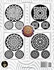 Mandala Rocks | Practice Dot Patterns for Painting and Decorating: 150 Designs to Spark Your Creativity in The Art of Stone Painting | Coloring Book ... Teenagers & Adults with different Templates #1