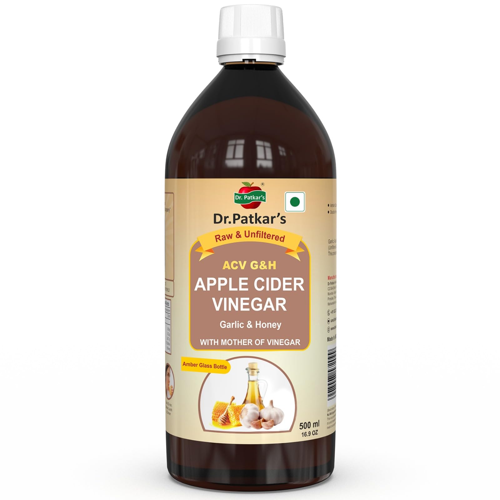 See full amazon price history chart for Dr. Patkars Apple Cider Vinegar with Garlic & Honey 500ml | Unfiltered & Undiluted | Suitable for BP management and lowers bad cholesterol, Immunity (With Mother) 500ML Dr. Patkars Apple Cider Vinegar with Garlic & Honey 500ml | Unfiltered & Undiluted | Suitable for BP management and lowers bad cholesterol, Immunity (With Mother) 500ML (B017IQLQTM) Amazon Price History, Amazon Price Tracker