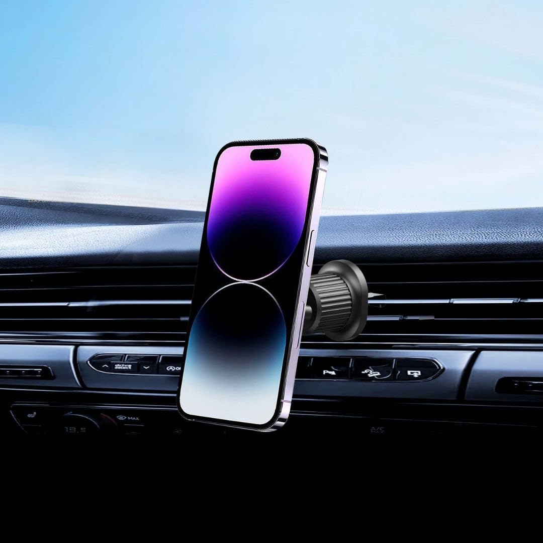 We Supporto Universale per Smartphone da Auto, Attacco griglia di Ventilazione, Supporto Magnetico Girevole a 360°