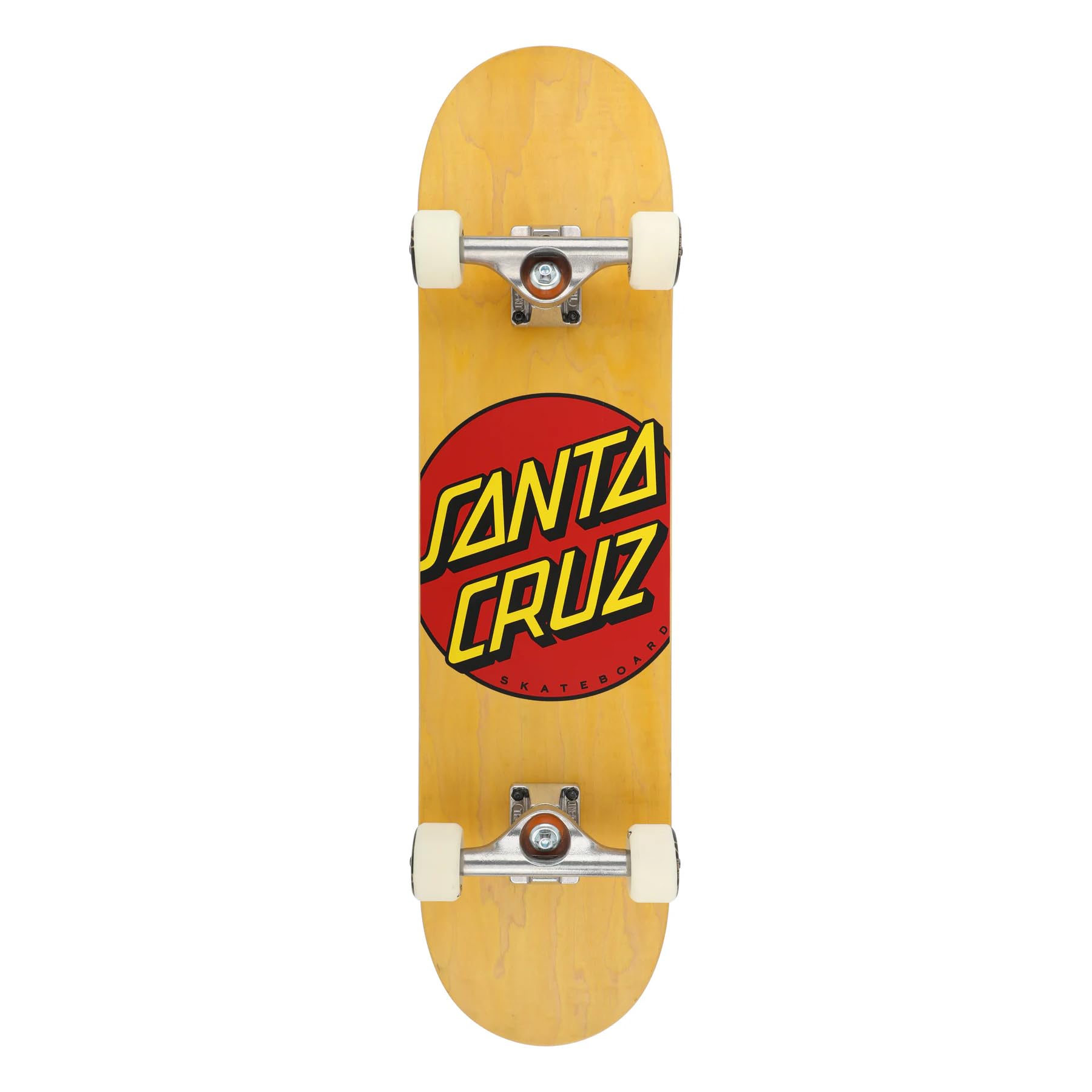 7 75in Classic Dot Santa Cruz Premium Complete Skateboard