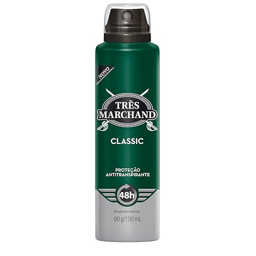 Très Marchand Desodorante Aerossol Classic 150 Ml (90G)