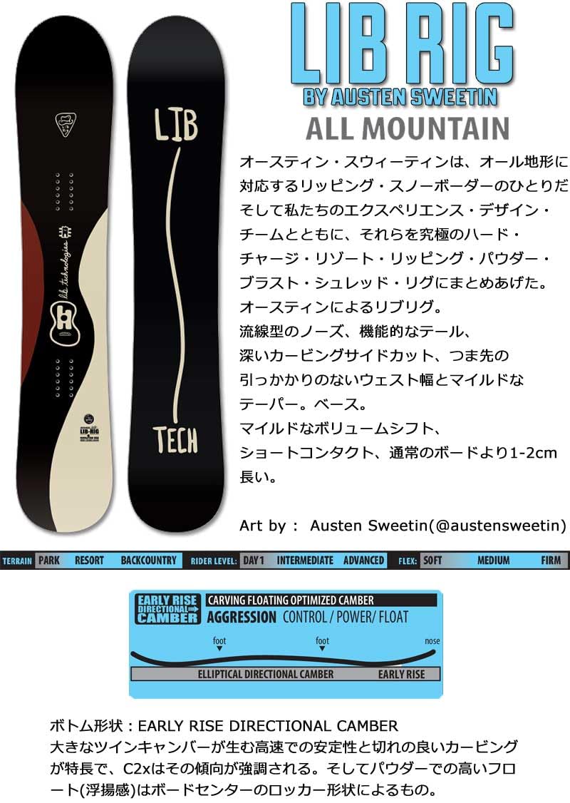 Amazon | 25-26 LIB TECH/リブテック LIB RIG リブリグ メンズ