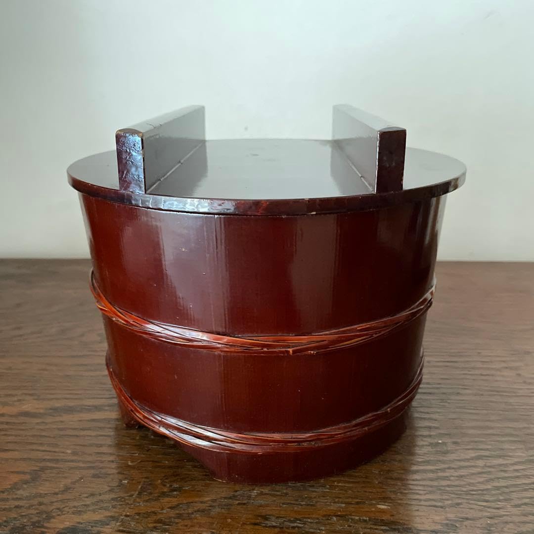 Amazon.co.jp: おひつ 櫃 漆芸 漆器 木製 木工芸 飯器 漆 : Home & Kitchen