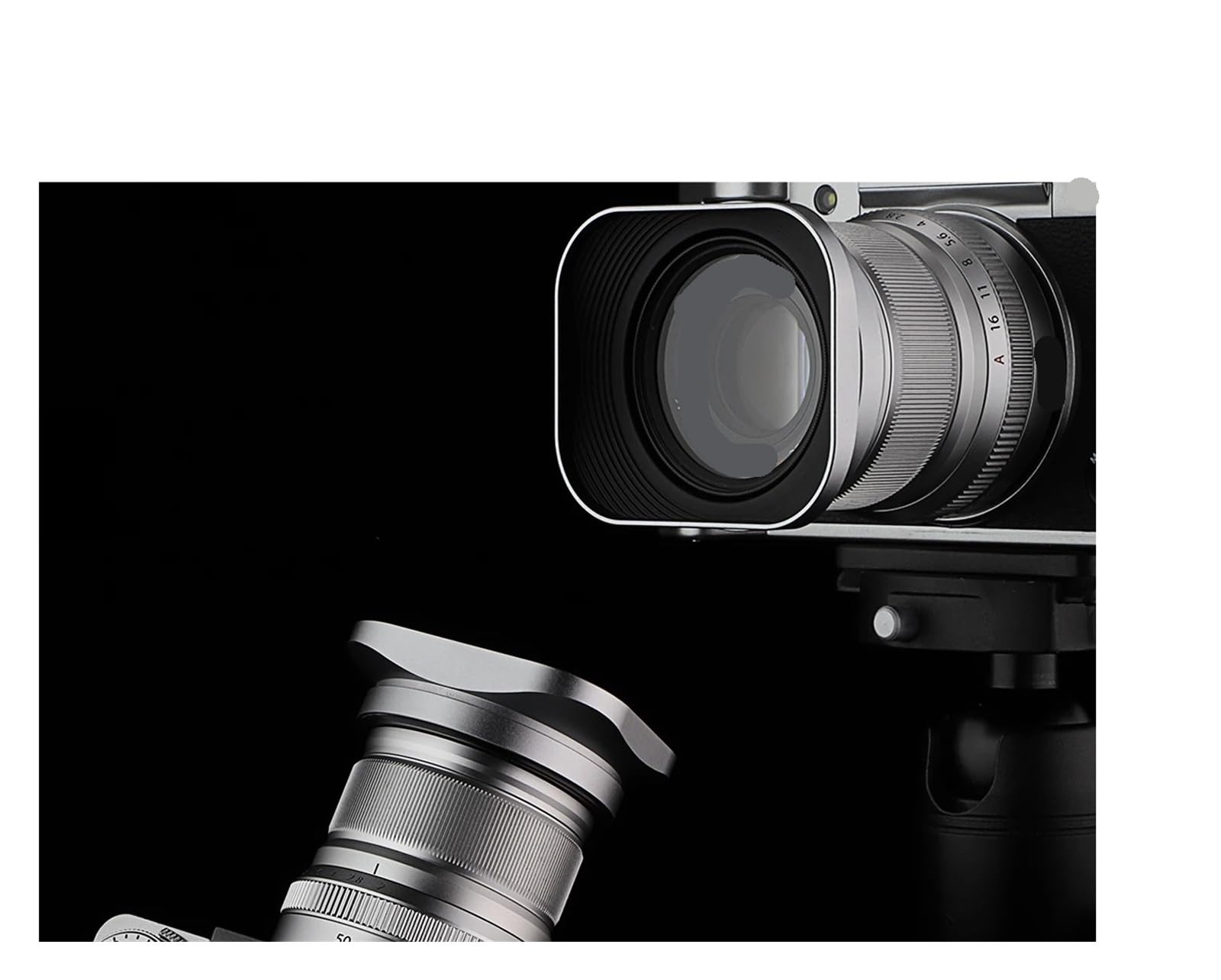 Pare-Soleil for Objectif XF 50 mm F2 R WR Argent LH-X50W, sur XPro3 X-T50 XT5 X-T4