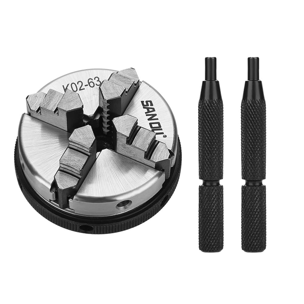 Amazon.co.jp: 旋盤チャック、K02-63セルフセンタリング旋盤