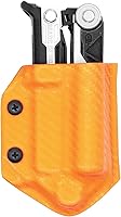 Vista 11 de Clip & Carry Kydex Funda multiherramienta para Gerber Center-Drive con soporte de sidecar opcional ~ Fabricado en Estados Unidos