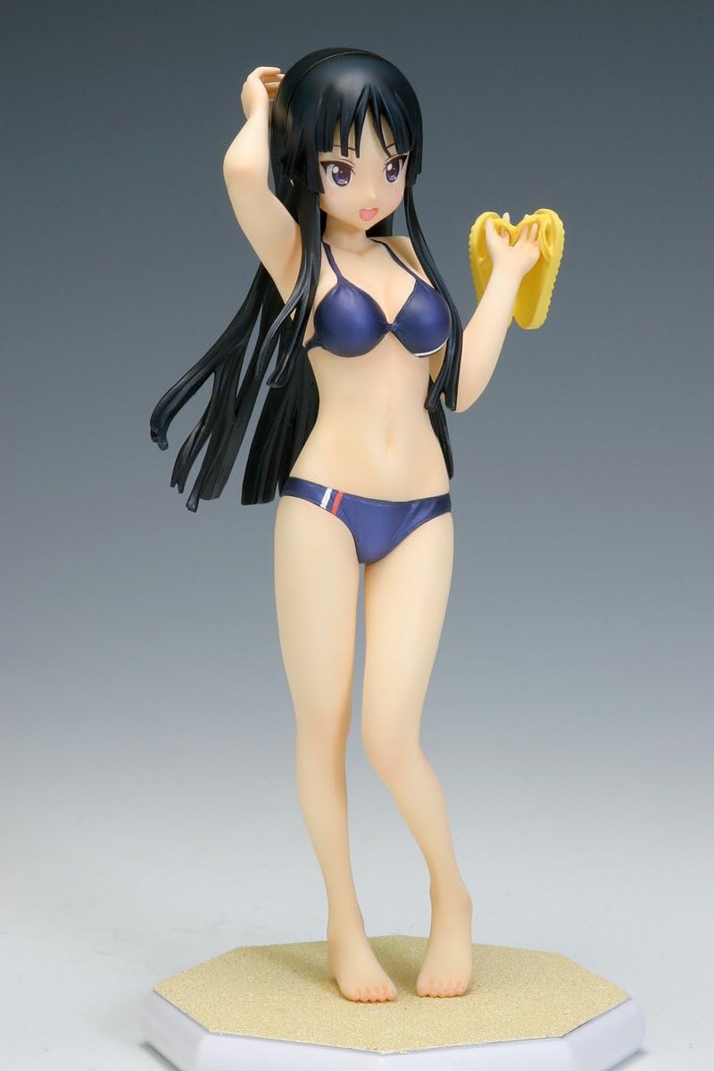 Akiyama Mio Wave Version (1/10 scale PVC Figure) Wave K-on! Beach Queens [JAPAN]
