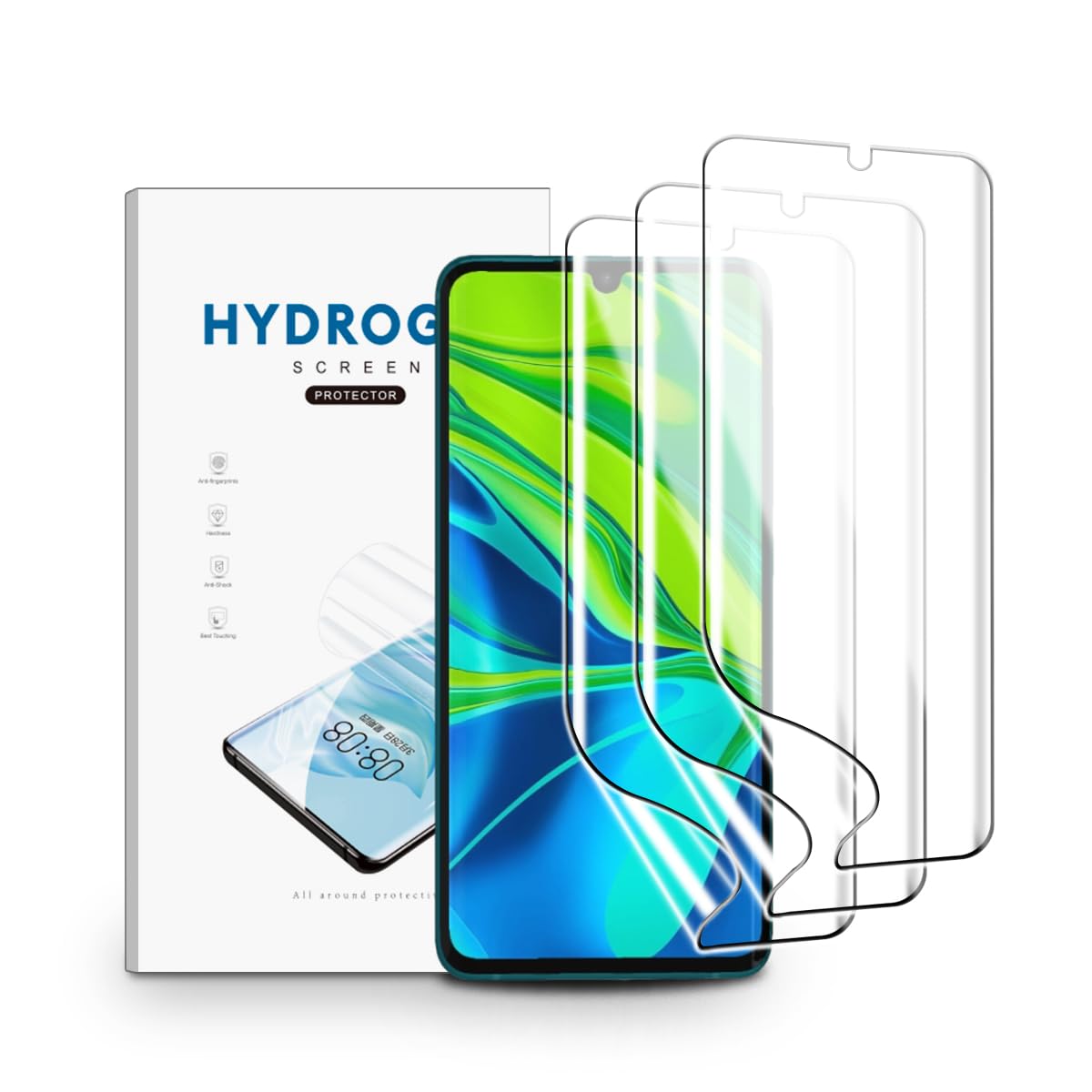 2 Stück TPU Displayschutzfolie Für Xiaomi Redmi Note 10 Pro – HD Klar, Selbstheilend, Kratzfest