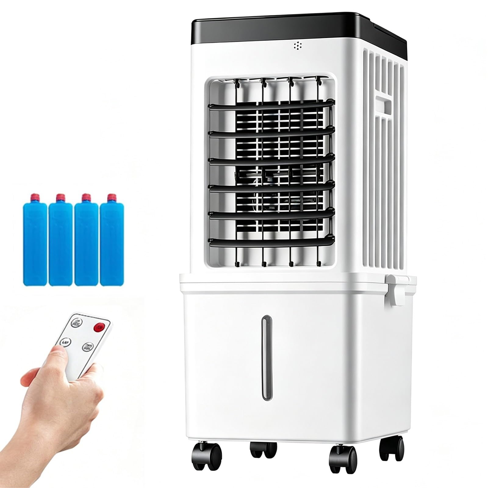 WXXZCE Evaporative Air Cooler, 3.9 Gal Portable Swamp Cooler