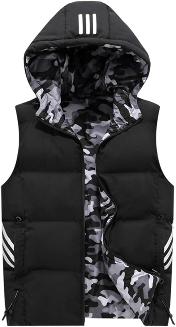Amazon 秋冬 リバーシブルベスト 男性 ダウンベスト 大きいサイズ 厚手 あたたかい 中綿入れ カジュアル ジレー 袖なし お洒落 迷彩 韓国風 ストリート ダウンジャケット フード付き 防寒対策 冬物 重ね着 部屋着 通学 旅行 お出かけ M 8xl ベスト 通販 Amazon 秋冬 リバーシブルベスト 男性 ダウンベスト 大きいサイズ 厚手 あたたかい 中綿入れ カジュアル ジレー 袖なし お洒落 迷彩 韓国風 ストリート ダウンジャケット フード付き 防寒対策 冬物 重ね着 部屋着 通学 旅行 お出かけ M 8xl ベスト 通販