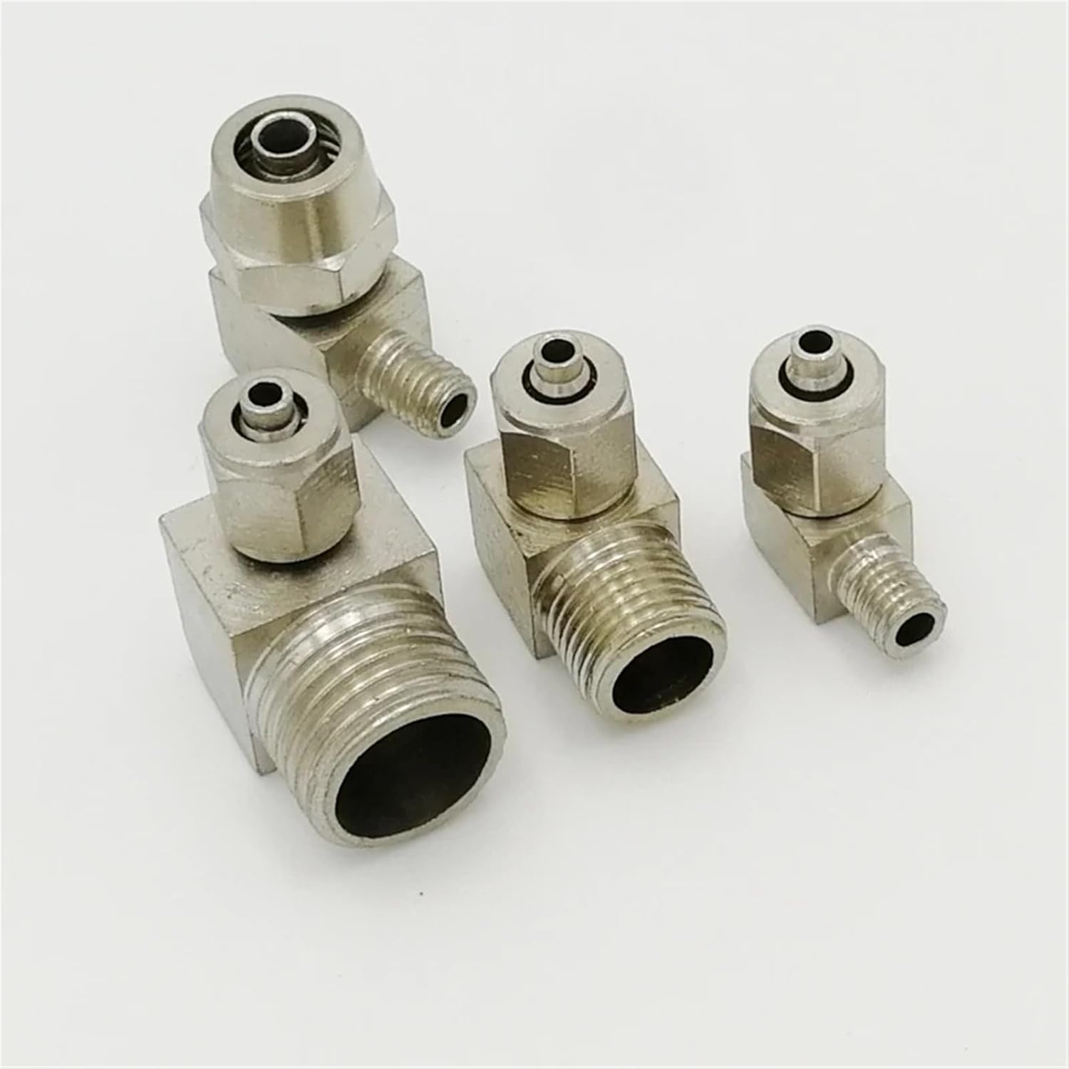 10pcs KLL6-01,KLL6-02,KLL8-02,KLL10-02,KLL10-04 fast screwing quick connector fittings pneumatic elbow(10Pcs KLL10-03)