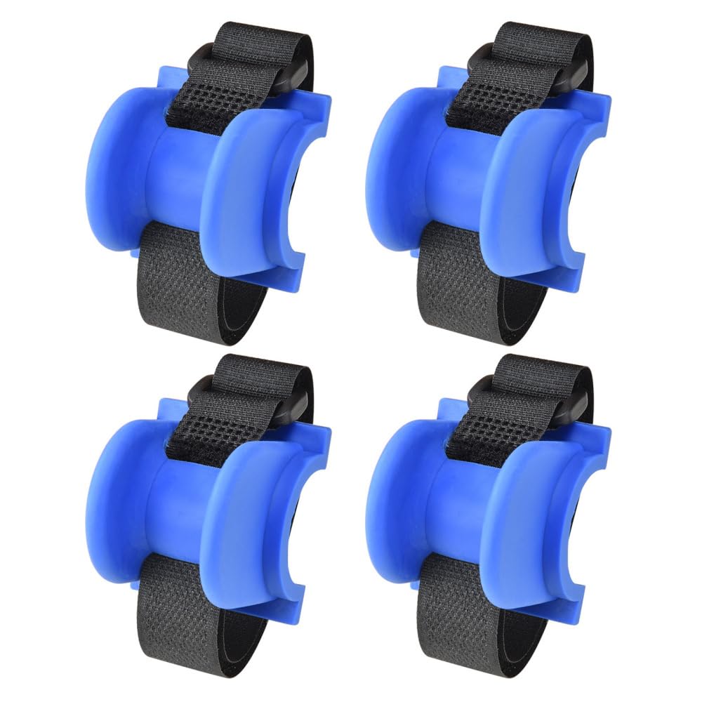 4PCS Fishing Rod Holders for Railings, Portable Fishing Pole Holders for Bridge Railings Ship Railings Seaside Guardrails