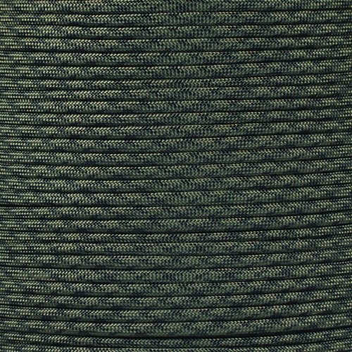 PARACORD PLANET 10 Feet Nylon 550Lb Type Iii 7 Strand Paracord Od Black Camo — image 1