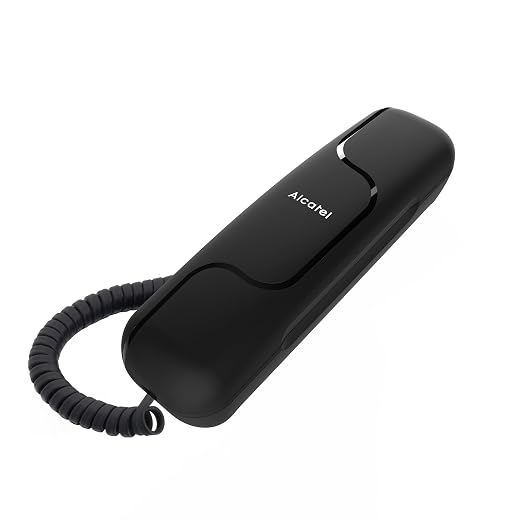 Alcatel T06 Analog corded telephone única – Black