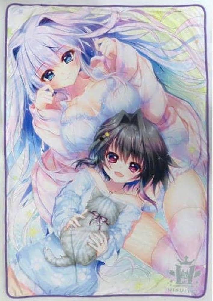 Amazon.co.jp: 9-nine- 春風 & 希亜 あったか毛布 : ホビー