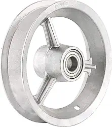 Aro De Alumínio 8", Com Rolamento, Para Pneus 3,25 Ou 3,50, Nove54