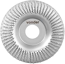 Disco Para Desbastar Madeira, Cônico Vonder.