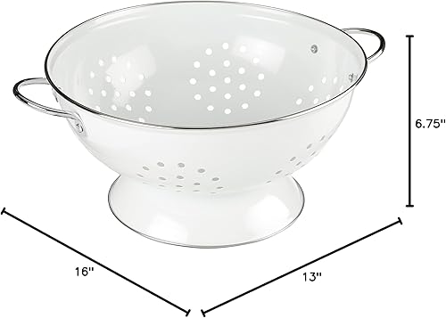 Vista 183 de Colador de Reston Lloyd, color azul índigo, Blanco