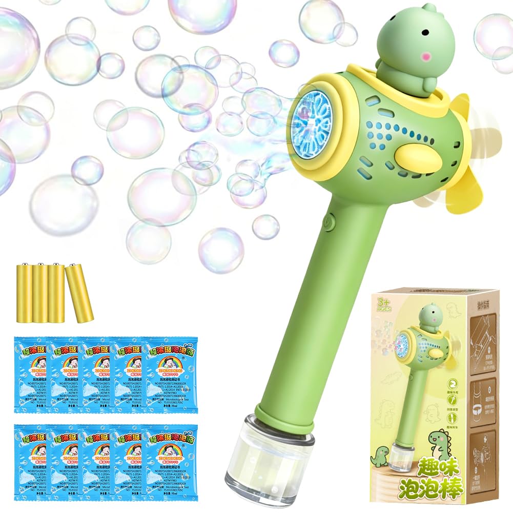 Frog Bubble Gun for Kids, Automatic Bubble Machine Portable Bubble Maker Toy for Kid Gifts, Outdoor Garden Wedding Party