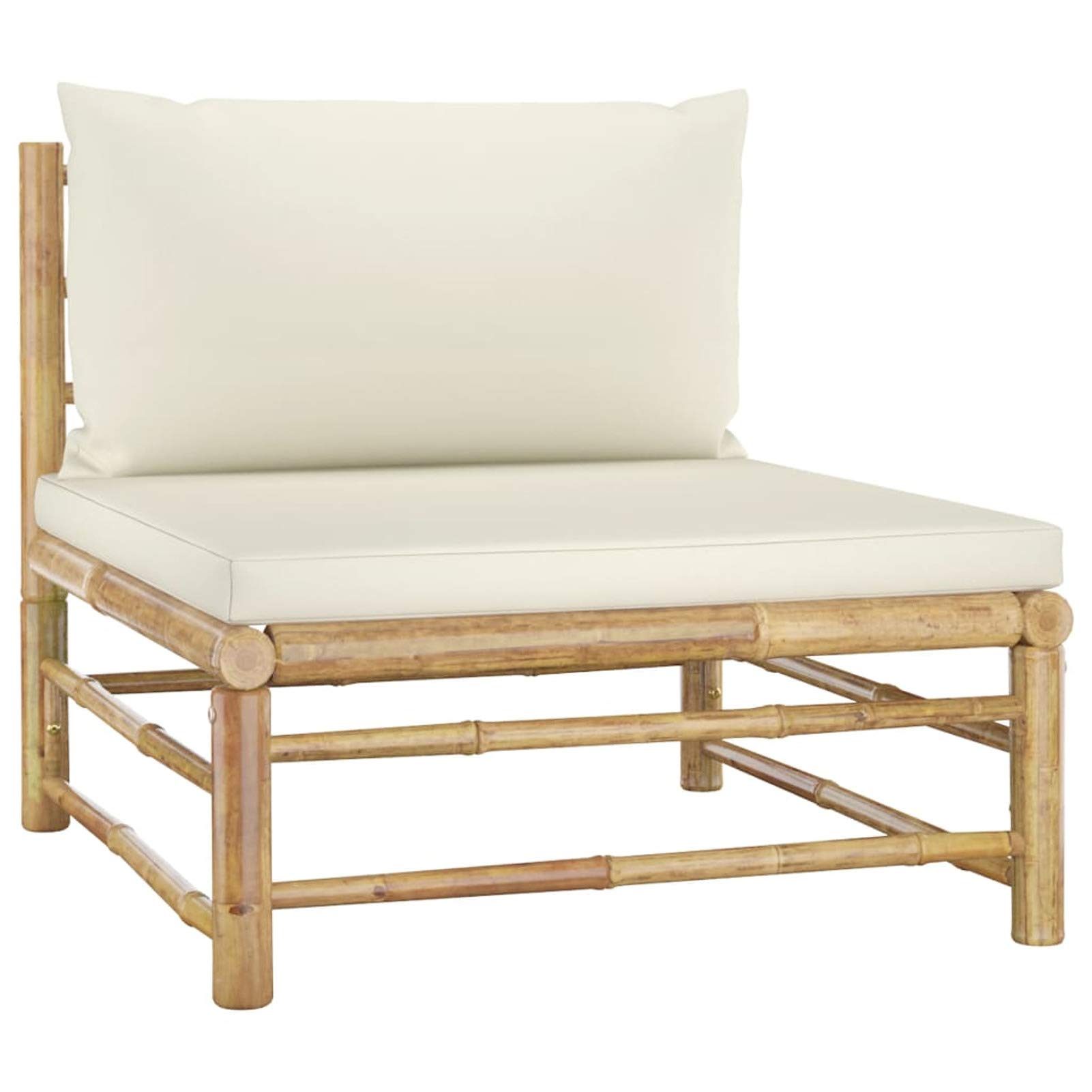 Sofa środkowa + narożnik sofy, meble ogrodowe, meble wypoczynkowe, tarasowe, zestaw mebli ogrodowych, bambusowe, meble balkonowe, sofa, ogród, sofa, sofa, sofa, do wypoczynku na świeżym powietrzu, zestaw mebli do siedzenia, do ogrodu, na taras
