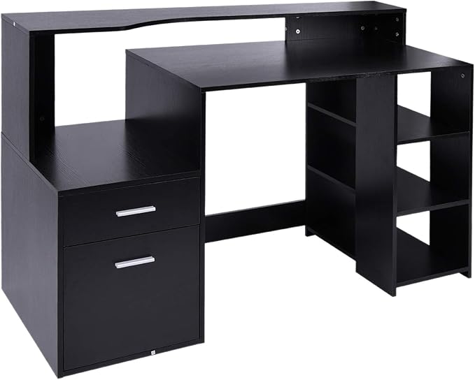 Computer Desk PC Table Modern Home Office Writing Workstation