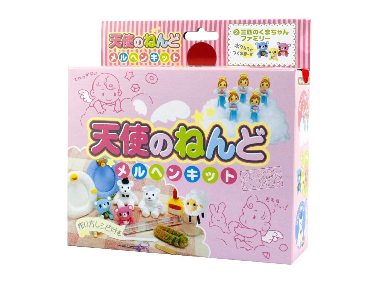Amazon.co.jp: CEC 紙粘土 天使のねんどメルヘンキット (天使のねんど