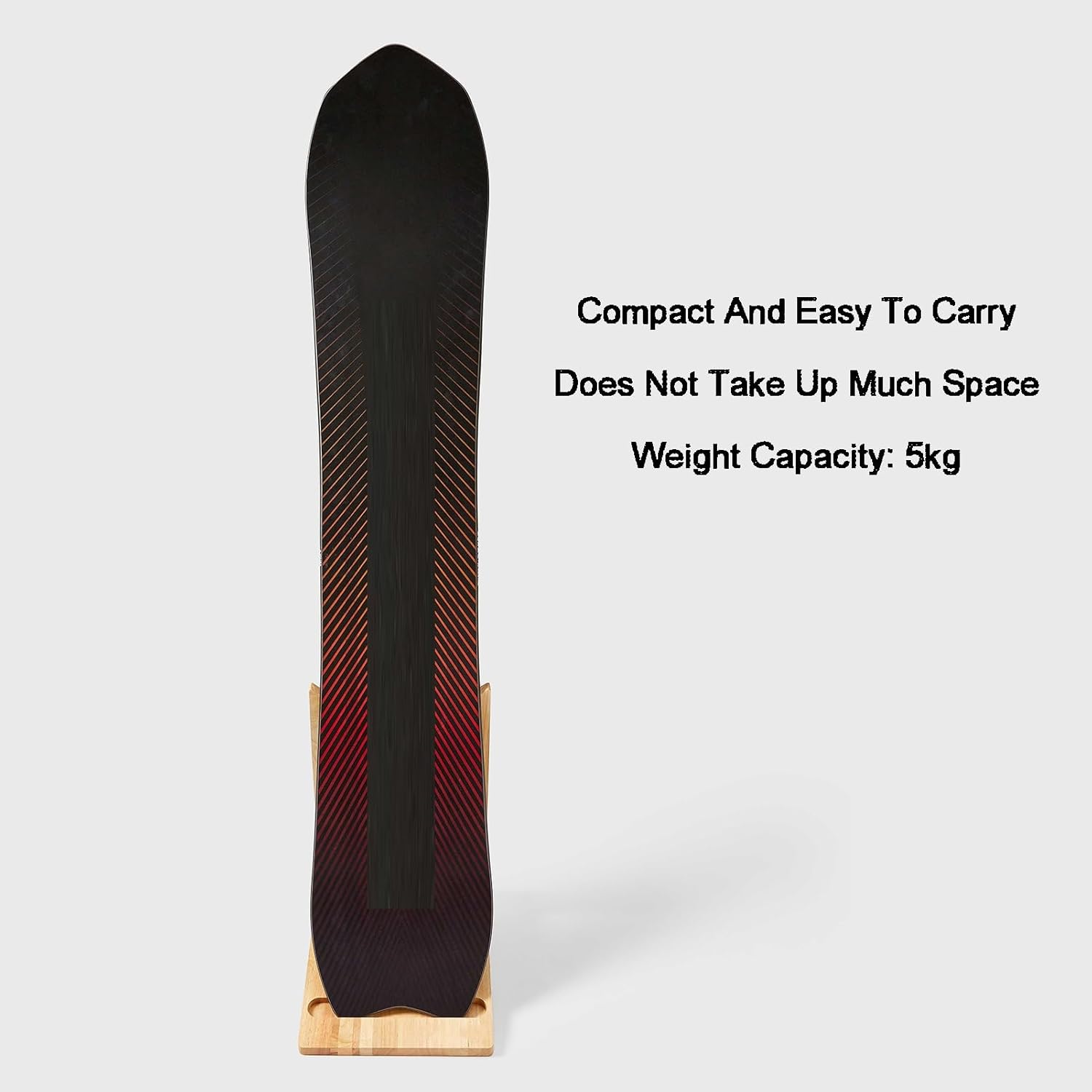 Skateboard Rack,Wood Skate Deck,Indoor Snowboard Storage,for Garages Clubs and Skate Shops