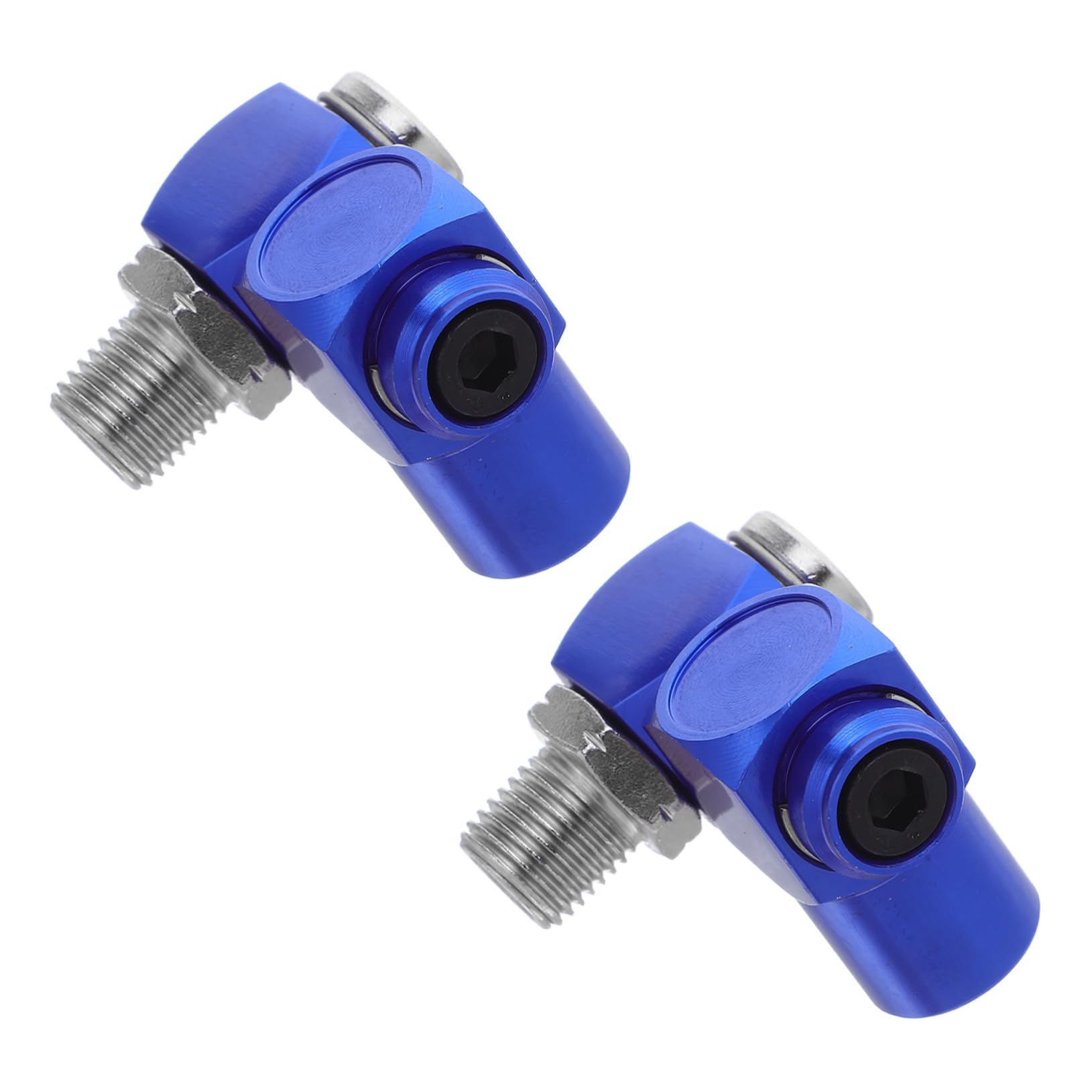 Acoplamientos neumáticos giratorios de aluminio con resistencia industrial 1/4