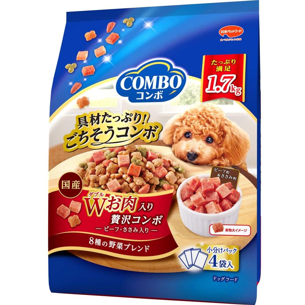 コンボ ドッグ【たっぷり具材】 【国産】 【小分包装】 Wお肉入り1.7㎏ ブル…