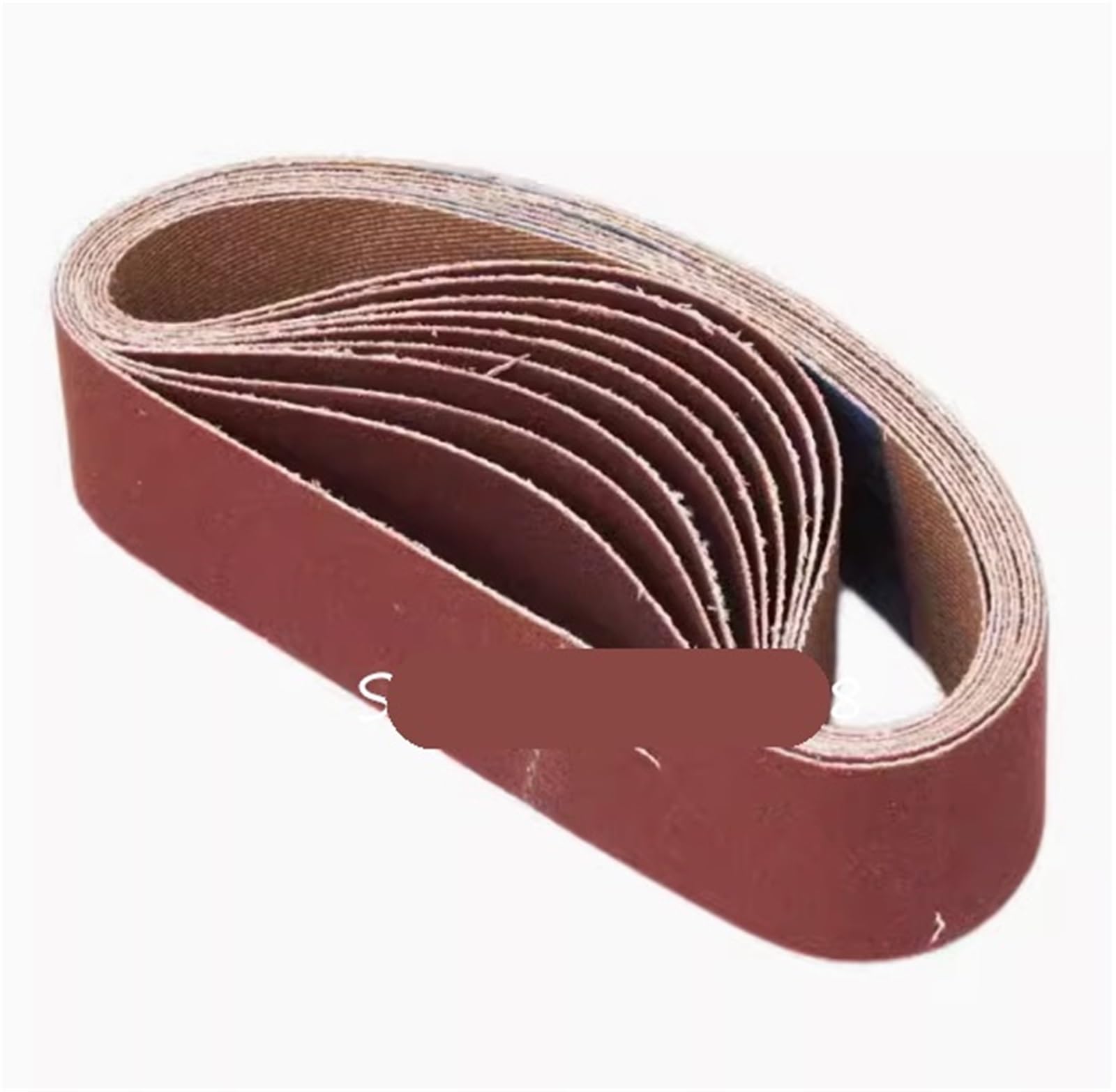 ZUOAHBDT Sander Belts Set, 10 Pieces 380x30mm 40-2000 Grit Abrasive Sanding Belt Polisher Paper for Wood Metal Jade(320grit)