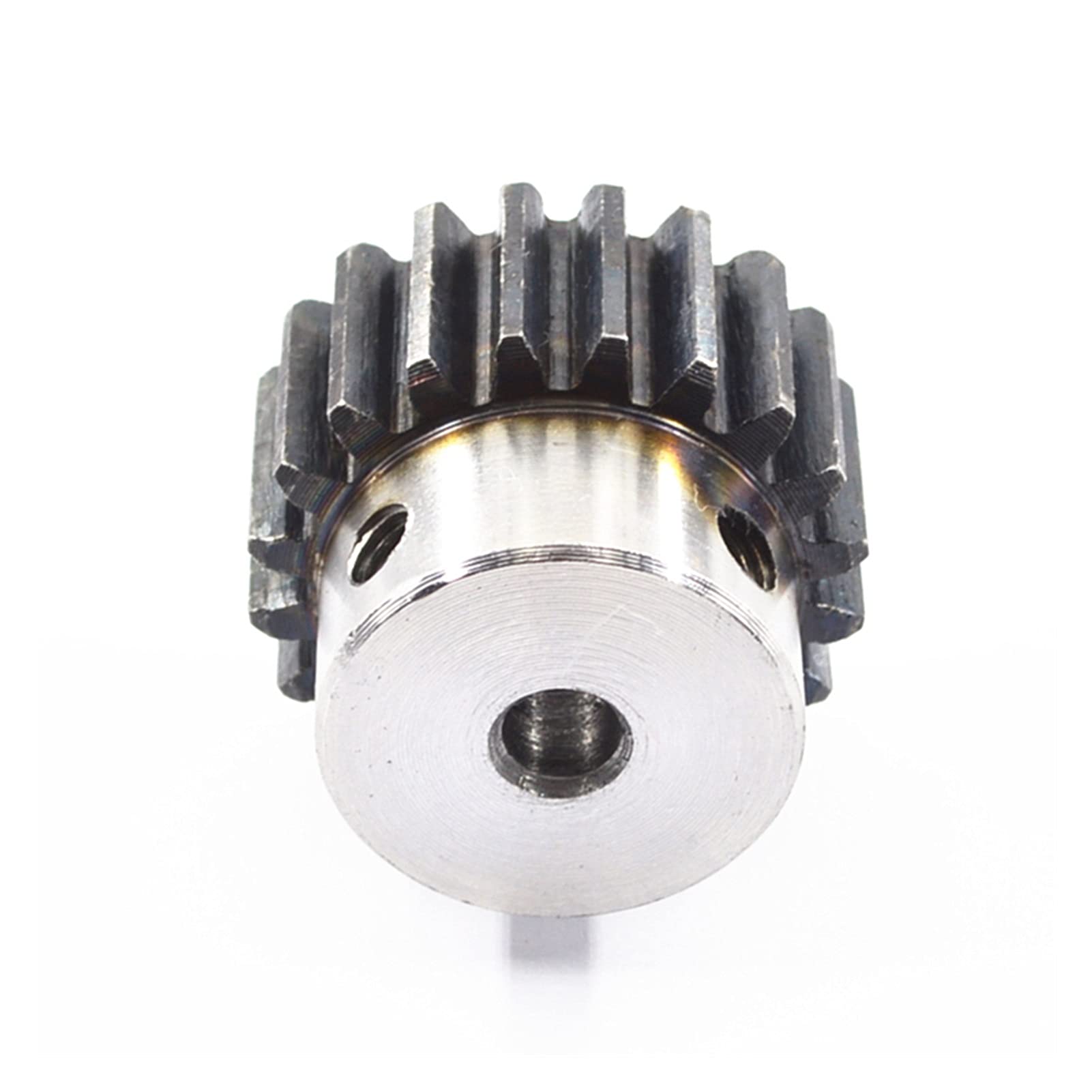 Engrenage Droit Module 1.5 - 12 à 25 Dents - Alésage 6 à 15 Mm - En Acier Trempé Haute Fréquence