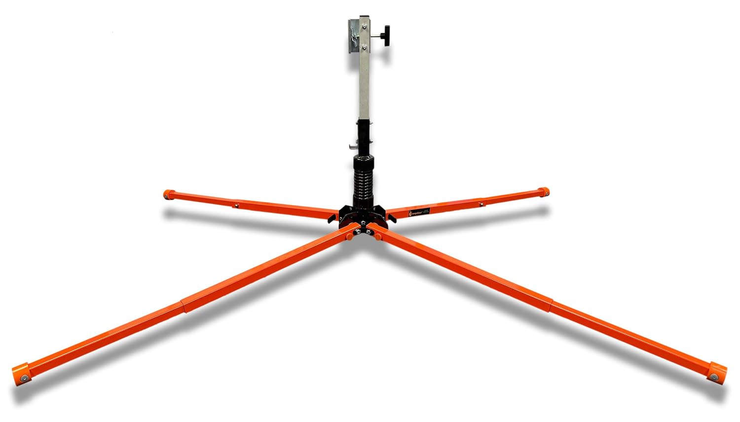 36" Reflective Road Sign with Stand Kit, Super Bright Vinyl Safety Roll Up Sign, Steel Spring Stand for Traffic Control and Road Signal (Workers Ahead)